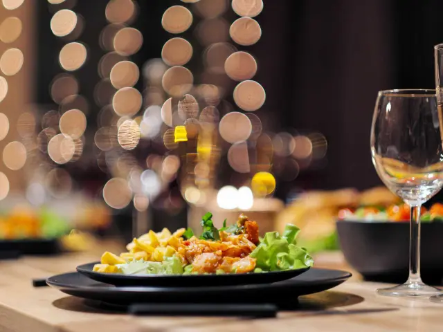 Plat de restaurant