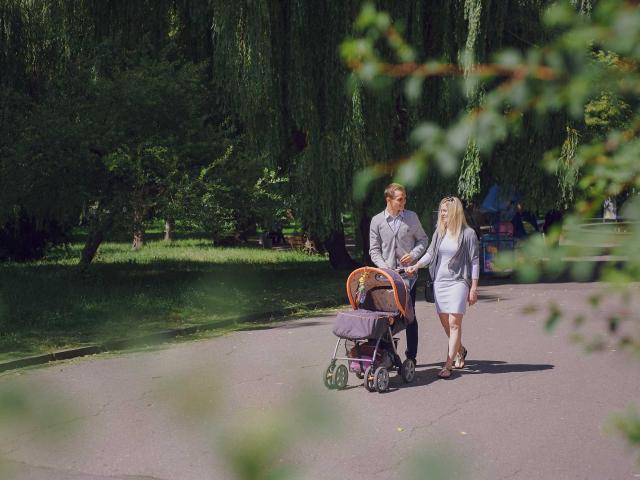 Promenade en poussette