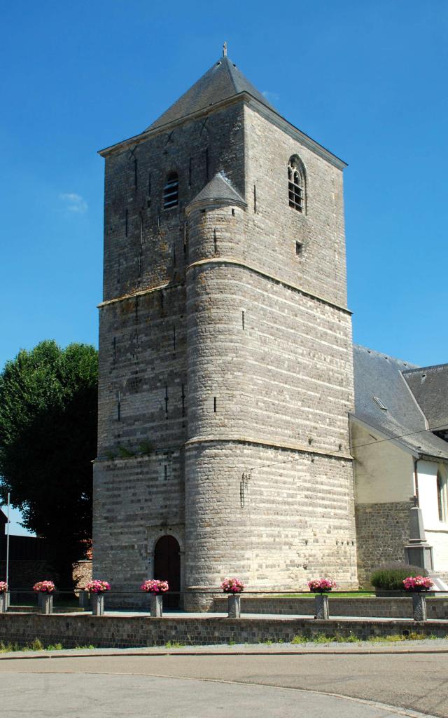 Belgique Eglise Saint Christophe De Racour C Emdee